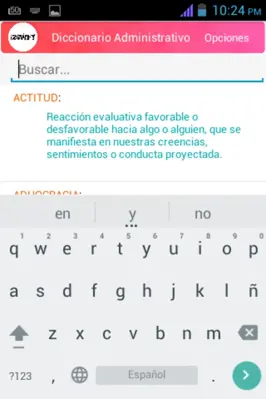 Diccionario Administrativo android App screenshot 3