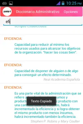 Diccionario Administrativo android App screenshot 7